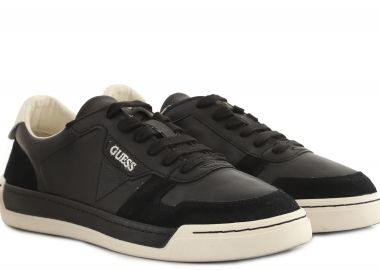 Sneaker Guess Strave Vintage FMSTV8LEA12-BLACK Ανδρικό - Guess - 