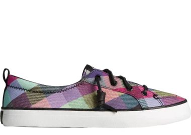 Sneaker Sperry Crest Vibe Gingham Seacycled STS88473-GINGHAM BLACK Γυναικείο - Sperry - 