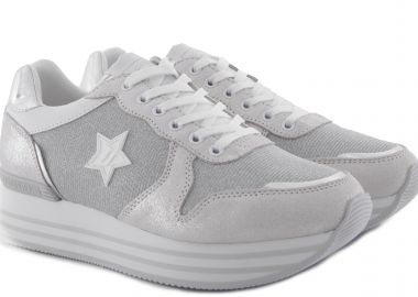 Sneaker Trussardi Star Logo 79A00321-9Y099999-TM020 Γυναικείο - Trussardi - 