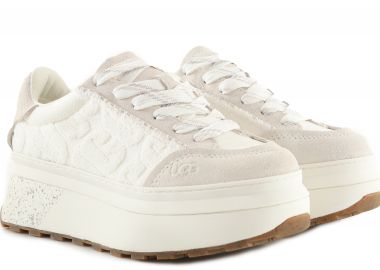 Sneaker Ugg Marin Lace Logo 1125025-WHT Γυναικείο - Ugg - 