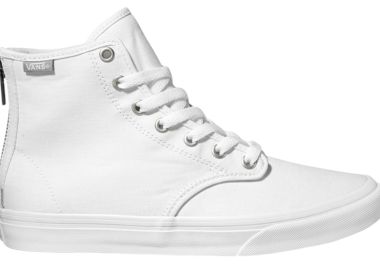 Sneaker Vans Camden Hi Zip Canvas VN0003187HN1-White-White Γυναικείο - Vans - 
