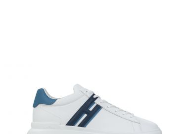 Sneakers ανδρικά Hogan Λευκό-Μπλε HXM5800DV42U3L546X H580 Allacciato H Slash 100 - Hogan - 