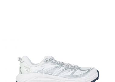 Sneakers ανδρικά Hoka Λευκό-Ασημί 1126851-WSLV Mafate Speed 2 100 - Hoka - 