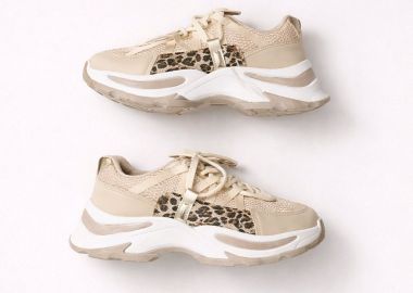 Sneakers Chunky Με Leopard Λεπτομέρειες -  - 