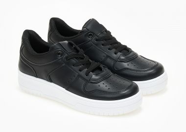 Sneakers σε συνδυασμό χρωμάτων - Μαύρο - Issue - 