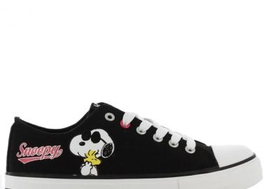 SNOOPY PEANUTS Πάνινο 36-41 - ΜΑΥΡΟ - Leomil - 