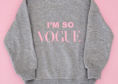 SO VOGUE GREY SWEATSHIRT -  - 