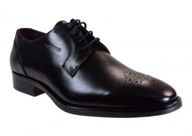 Softies Ανδρικά Παπούτσια 8125 Μαύρο Δέρμα - Softies - 