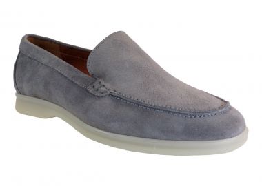 Softies Ανδρικά Παπούτσια LOAFERS 6247 Γκρί Δέρμα Καστόρι - Softies - 