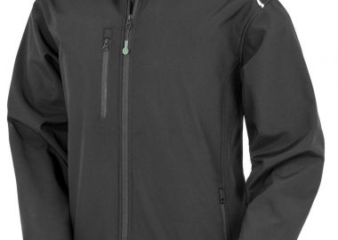 Softshell Jacket Recycled 3-Layer R900M Result Recycled Black - Result - 