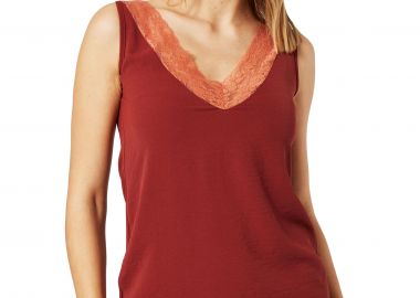 ΣΟΚΟΛΑ ΑΜΑΝΙΚΗ ΜΠΛΟΥΖΑ ΜΕ ΔΑΝΤΕΛΑ - Anna Raxevsky - 