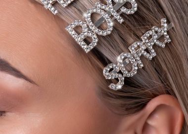 SORRY BOYS STRASS HAIRCLIP SET OF 3 - sense-shop - 