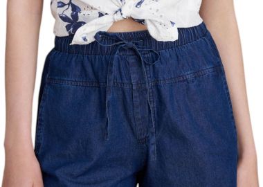 Σορτς Attrattivo Denim Εφέ 91253675-BLUE Γυναικείο - Attrattivo - 