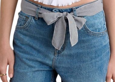 Σορτς Attrattivo Με Ζώνη Στη Μέση 9920978-BLUE Γυναικείο - Attrattivo - 