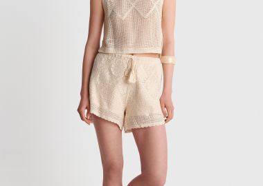 Σόρτς boho πλεκτό - 5206179087209 -  - 