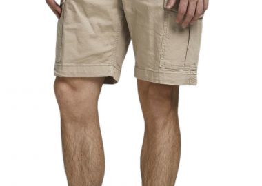Σορτς Jack & Jones Jpstjoe Jjcargo 12182555-Crockery Ανδρικό - Jack & Jones - 