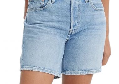 Σορτς Levi's 501R Mid Thigh Med Indigo- Worn In 858330055-55 Γυναικείο - Levi's - 