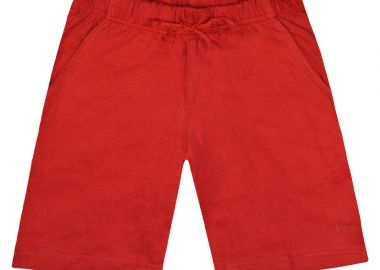 Σορτς μακό με λάστιχο στη μέση basic line - ΚΕΡΑΣΣΙ 12-216141-2-2 - energiers - 