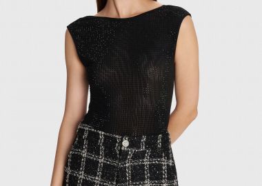 Σορτς με τουίντ εφέ - 5206179001144 -  - 