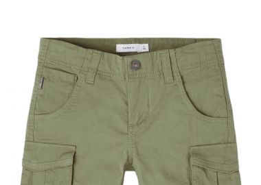 Σορτς Name It Nkmryan Reg Twi L 6776-Ba 13198124-Deep Lichen Green Αγόρι - Name It - 