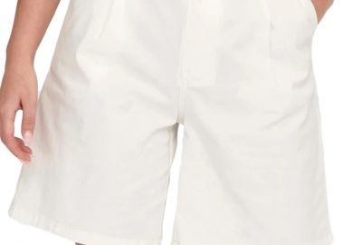 Σορτς Only Onlcath Hw Belt 15291382-Cloud Dancer Γυναικείο - Only - 