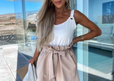 Σορτσάκι Luisa Μπέζ - Amelie's - 