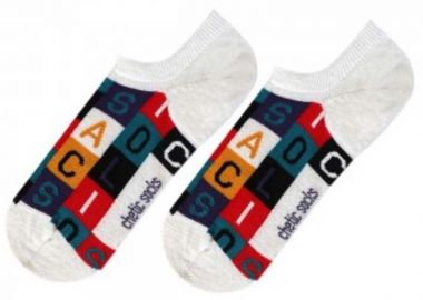 Σοσόνια με γράμματα Unisex - chetic socks - 
