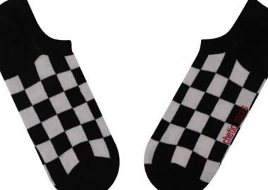 Σοσόνια με σχέδιο καρό unisex - chetic socks - 