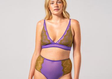 Σουτιέν Bralette με Διχρωμία - UNDERSTATEMENT - 