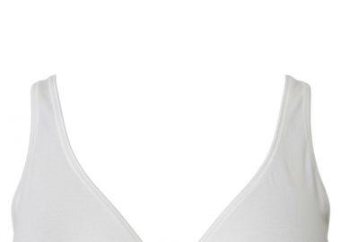 Σουτιέν Hanro Χωρίς Μπανέλα Crop Top COT PURE 1673-WHITE Γυναικείο - Hanro - 