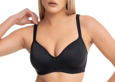 Σουτιεν Plus Size Soft Cup Norddiva Μαύρο - Norddiva - 