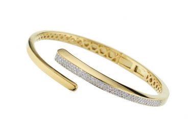 SOVRANI Βραχιόλι από ανοξείδωτο ατσάλι Gold J10941 - Sovrani - 