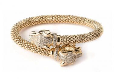 SOVRANI Βραχιόλι από ανοξείδωτο ατσάλι Gold J4060 - Sovrani - 