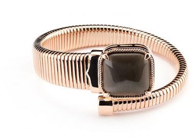 SOVRANI Βραχιόλι από ανοξείδωτο ατσάλι Rose Gold J5962 - Sovrani - 