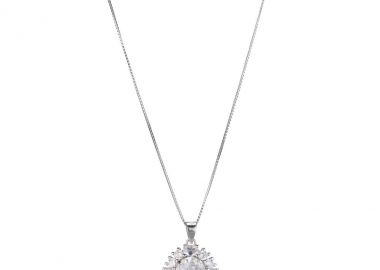 SOVRANI Κολιέ από από Ασήμι 925 Silver J10221 - Sovrani - 