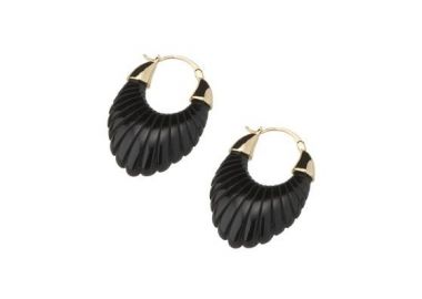 SOVRANI Σκουλαρίκια από ανοξείδωτο ατσάλι Gold J10647 - Sovrani - 