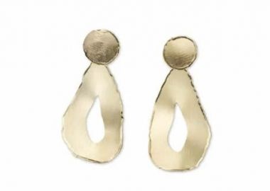 SOVRANI Σκουλαρίκια από ασήμι 925 Gold J11330 - Sovrani - 