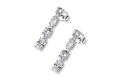 SOVRANI Σκουλαρίκια από Ασήμι 925 Silver J8198 - Sovrani - 