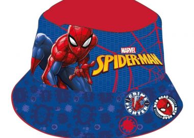 Spiderman Crime Fighter Παιδικό Καπέλο Bucket Υφασμάτινο Μπλε - Marvel Spiderman - 