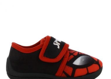 SPIDERMAN Παντόφλα με φωτάκι 22-33 - ΜΑΥΡΟ - Spiderman - 