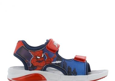 SPIDERMAN Πέδιλο με Φωτάκι 25-33 - Μπλε - Spiderman - 