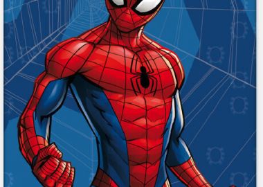 Spiderman Sweet Web εξαιρετικά μαλακή polar fleece κουβέρτα 100x140 cm Μπλε - Spiderman - 