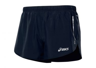 SPLIT SHORT ΜΑΥΡΟ - ASICS - 