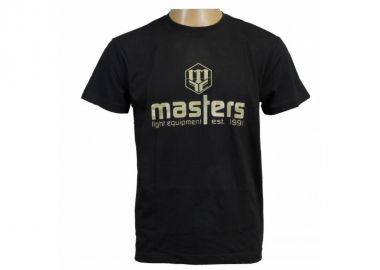 Sport Masters 061708M Ανδρικό T-shirt Μαύρο με Λογότυπο - Sport Masters - 