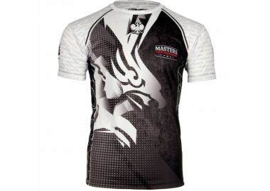 Sport Masters Iron Mfc Patriotic Eagle Ανδρικό Αθλητικό T-shirt Κοντομάνικο Μαύρο 06115-01M - Sport Masters - 