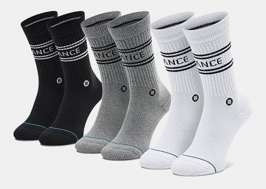 STANCE BASIC 3-PACK CREW SOCKS ΠΟΛΥΧΡΩΜΟ - STANCE - 