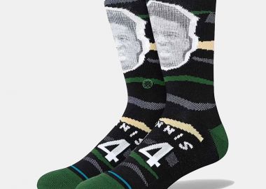 STANCE FAXED GIANNIS CREW SOCKS ΜΑΥΡΟ - STANCE - 