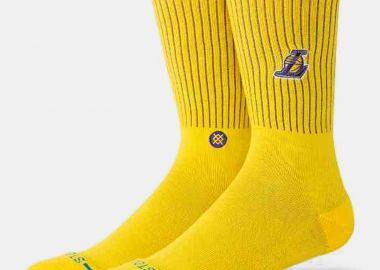 Stance Lakers Badged Unisex Κάλτσες (9000238873_4166) - Stance - 