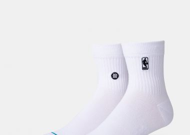 STANCE LOGOMAN ST QUARTER SOCKS ΑΣΠΡΟ - STANCE - 