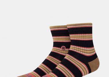 STANCE SPEAKEASY QUARTER SOCKS ΜΑΥΡΟ - STANCE - 